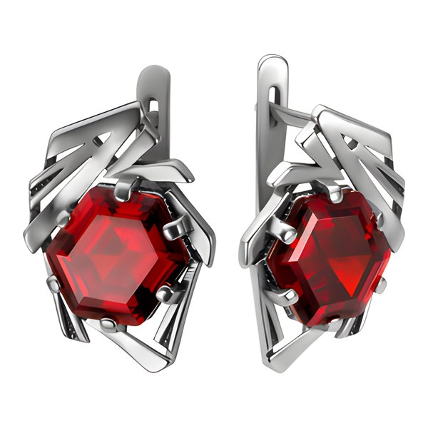 Серьги Геометрия